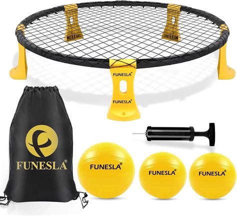Funesla Spike Game Set Outdoor Game Ball for All Age, Played Indoor ...
