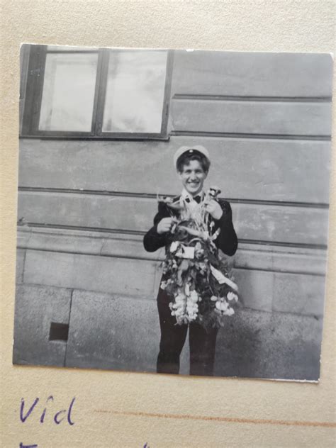 Grandpa at his high school graduation, Sweden mid 1940s : r/TheWayWeWere