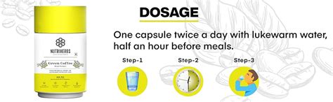 NUTRiHERBS Green Coffee Bean Extract Capsules - for Weight Management ...