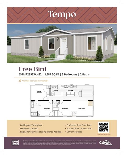 Clayton Homes Series Tempo Free Bird | Home Boys