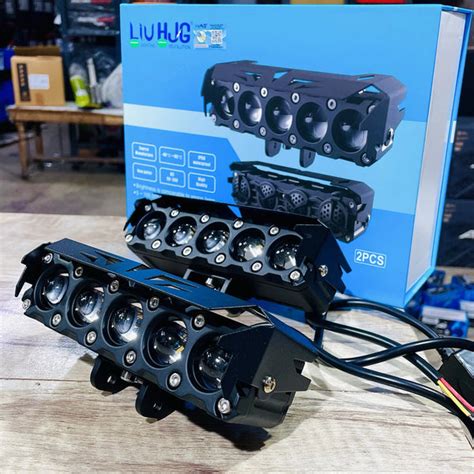 HJG ORIGINAL 150W 5 Lens MEGA DRIVE Fog Light For Bike/Car/Thar/Jeep ...