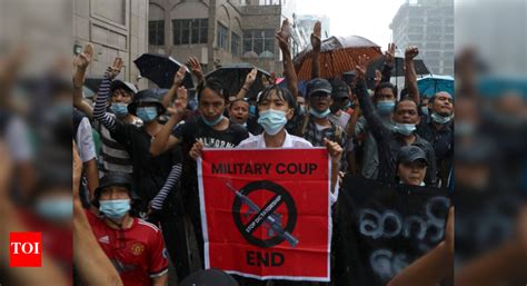 Myanmar protesters march three months after coup; UN warns of ...