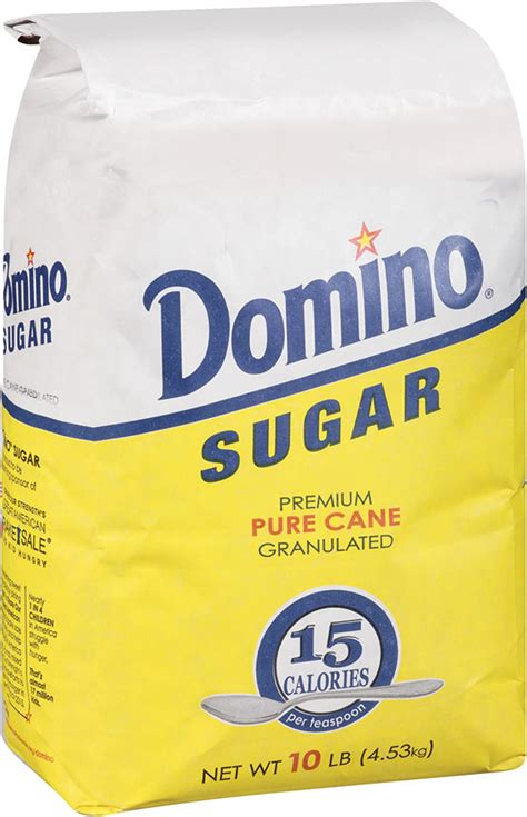 Amazon.com: DOMINO FOODS Sugar Granulated, 10 lb : Grocery & Gourmet Food