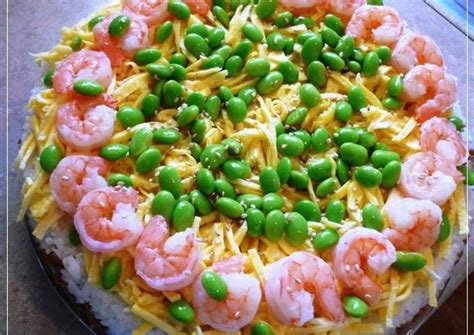 Soboro Sushi Cake Recipe by cookpad.japan - Cookpad