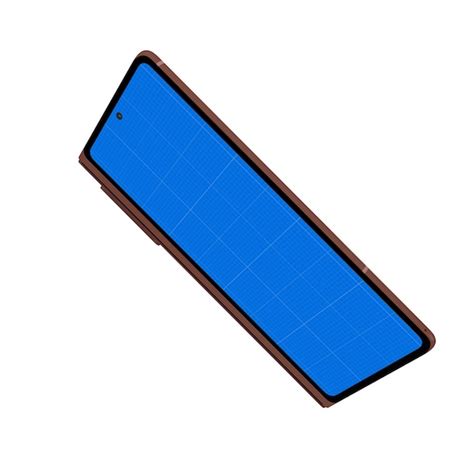 Mockup móvel dobrável | PSD Premium