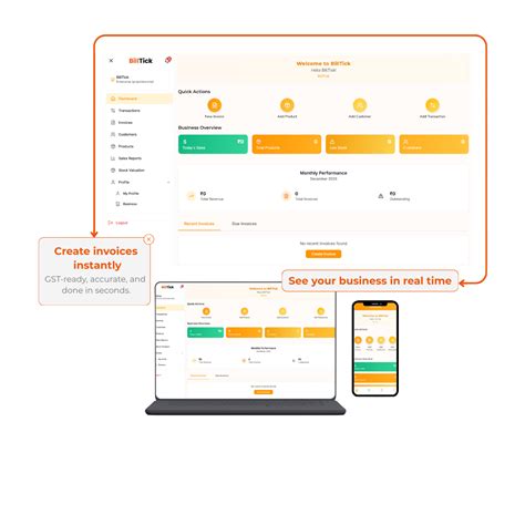 BillTick - AI-Powered GST Billing Software for Indian Businesses
