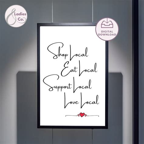 Shop Local Poster 的图像结果