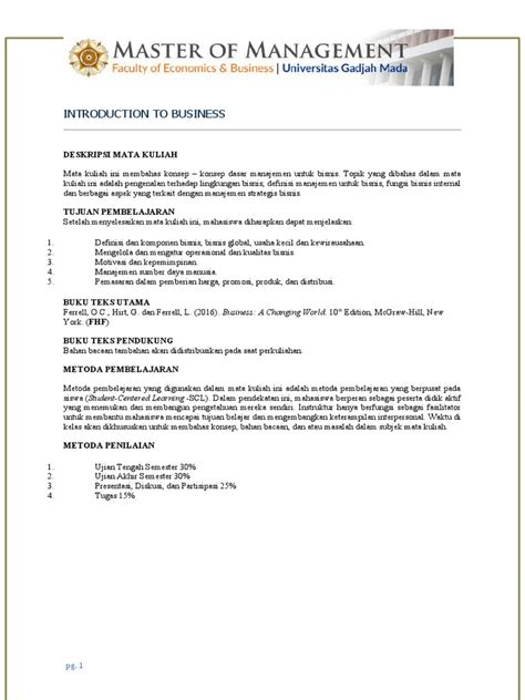 Image result for Introduction to Business Course