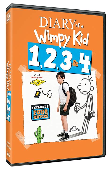 Diary of a Wimpy Kid - 4 Movies Collection: Diary of a Wimpy Kid 1 ...