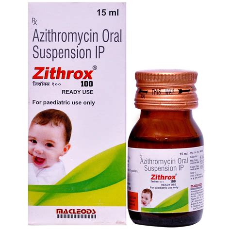 Zithrox 100 Rediuse Suspension 15 ml : Amazon.in: Health & Personal Care