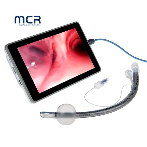 Flexible Reinforced Video Channel Endotracheal Tube with Murphy Eye ...