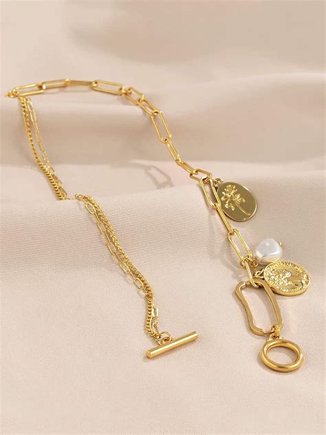 Yellow Chimes Necklace for Women and Girls Choker Chain Necklace for ...