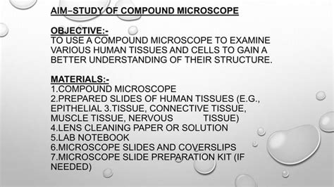 Image result for Compoud Microscope Study Guide