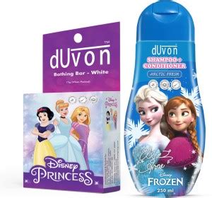 DUVON Disney Combo Pack for Kids - 1 Bathing Bar, Shampoo+Conditioner ...