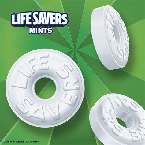 how many calories in a mint lifesaver