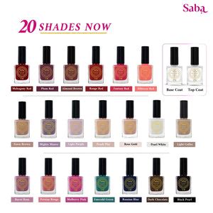 Buy Saba Breathable Halal Nail Polish Online - Saba Personal Care