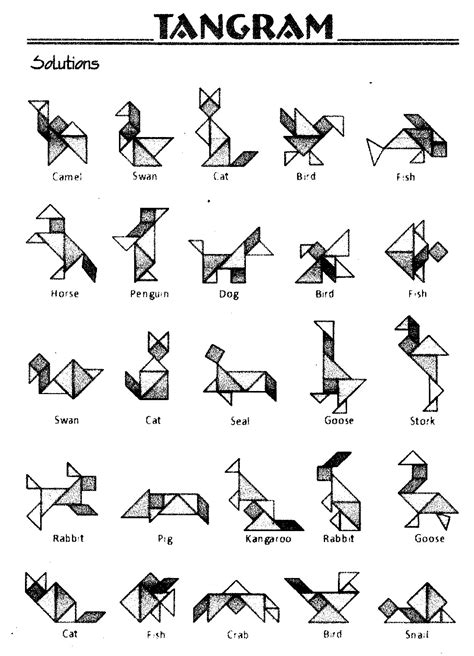 Image result for Tangram Puzzle Solving
