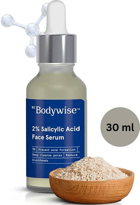 Be Bodywise 2% Salicylic Acid Face Serum | Reduces Acne, Blackheads ...