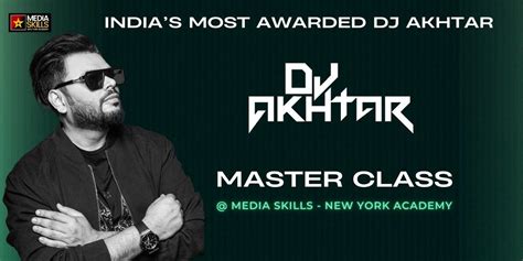 Masterclass with India s Most Awarded DJ Akhtar, 201, crystal point ...