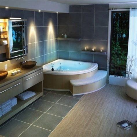 modern bathroom jacuzzi