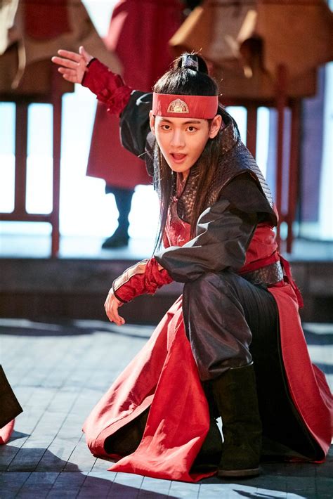 Taehyung as Hansung in Hwarang