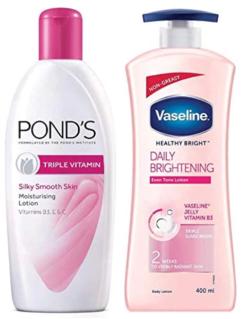 Unknown Moisturising Body Lotions by Ponds and Vaseline, India | Ubuy