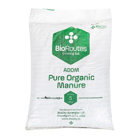 Kraft Seeds Bioroutes Pure Organic Manure - 1 Bag (5kg) | ADOM ...