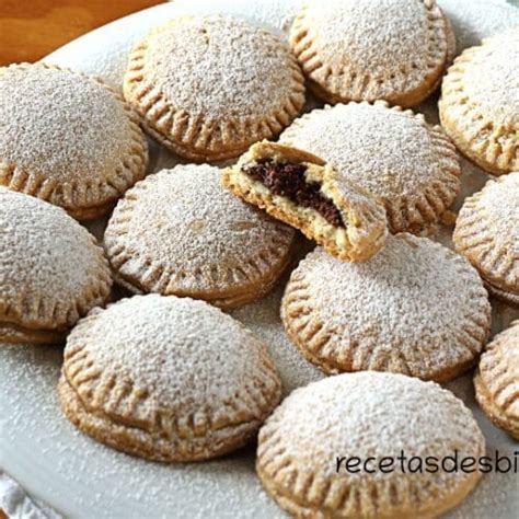 Galletas rellenas de Nutella, fáciles y deliciosas - Recetas de Esbieta