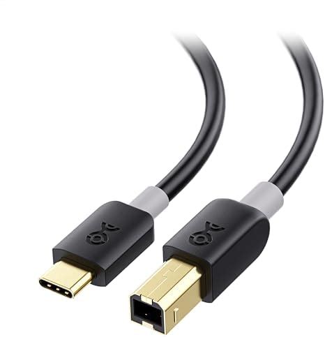 Cable Matters USB 2.0 Type C (USB-C) to Type B (USB-B) Printer Scanner ...