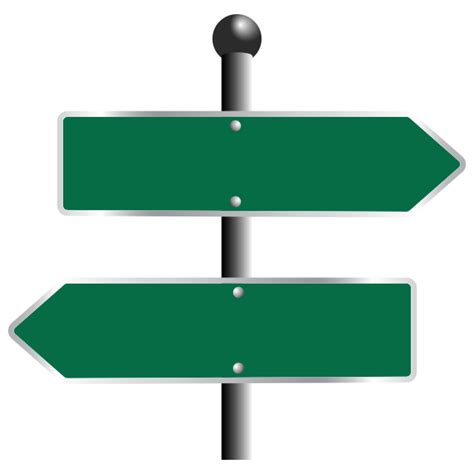 Image result for 2-Way Sign Without Text