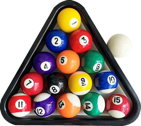 BILIYARD Upgrade Billiard Balls Set, 1.5 Inch Mini Size for 6 India | Ubuy