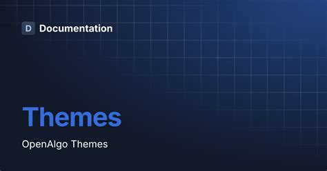 Themes | Documentation