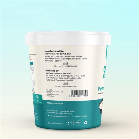 Peanut Kurd - 450g | Curd Alternative | Dairy-free — Nourish You