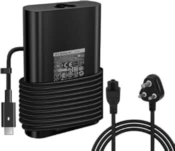 Charger for Dell 65W USB Type C for Dell XPS Series- XPS13 9300 9310 ...