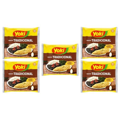 Buy Yoki Farofa Tradicional 400g | Traditional Cassava Crumbs 400g ...
