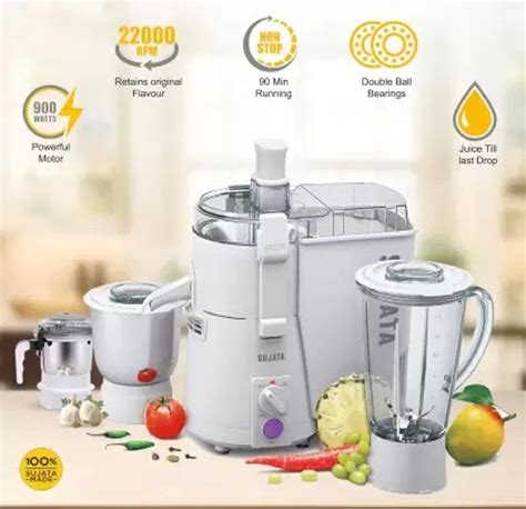 SUJATA Maxima 900 W Juicer Mixer Grinder Price in India - Buy SUJATA ...