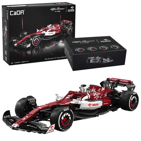 CaDA Officially Licensed Alfa Romeo F1 Team C42 1:8 Scale Car with V6 ...