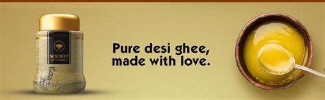 Society Tea | Desi Ghee | Rich Aroma & Granular consistency | 500 ml ...