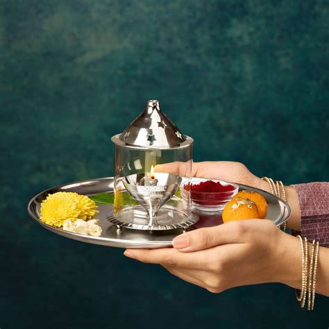 Borosil Akhand Diya, Nickel Small at Best Price Online in India - Borosil