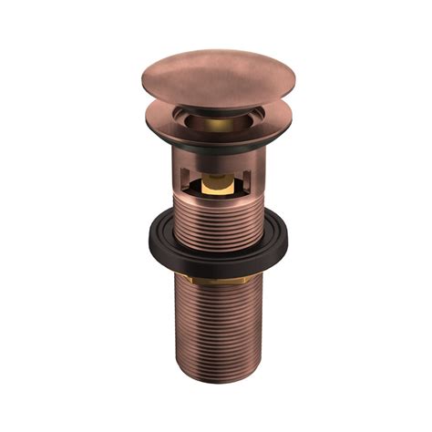 CLICK CLACK (POP-UP) WASTE H/T - JAQUAR FAUCETS - (ANTIQUE COPPER - AL ...