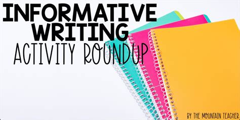 Informative Writing Activities 的图像结果