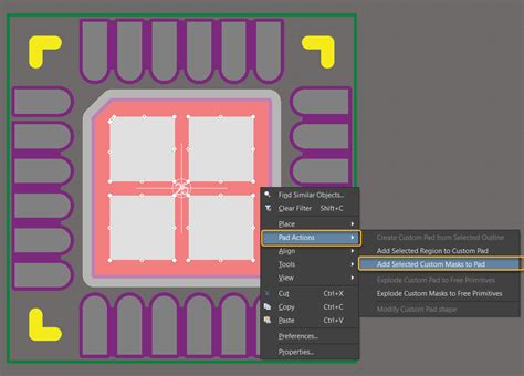 Altium PCB Library Create Custom Pad 的图像结果