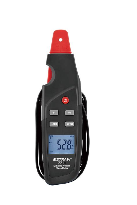 Metravi 771+ MilliAmp Process Clamp Meter measures 4-20 mA DC with ...