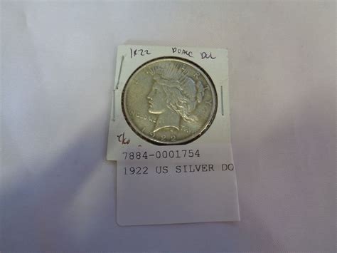 1922 US SILVER DOLLAR - Big Valley Auction