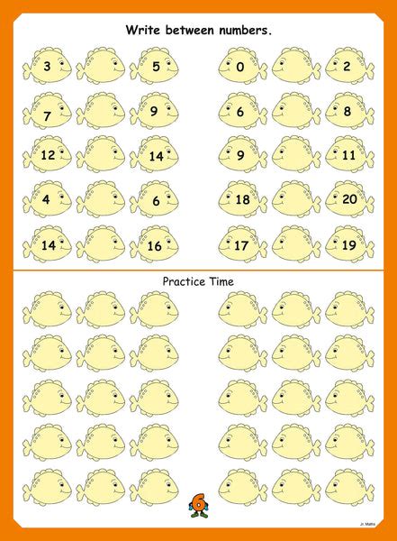 JR. KG. MATH WORK BOOK – Edu Toys