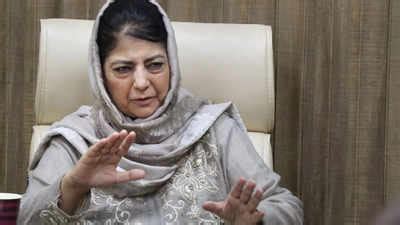 Mehbooba: Religion has become prosecuting factor in India, alleges PDP ...