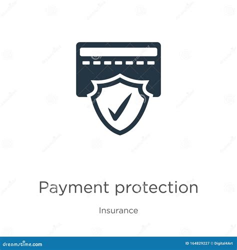 Payment Protection Icon Vector. Trendy Flat Payment Protection Icon ...