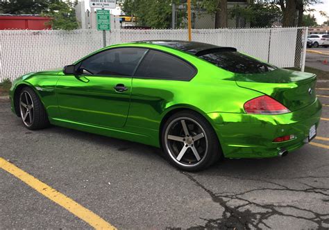 Green Chrome Car
