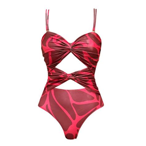 Maroon Abstract One Piece Swimsuit Beach Skirt – The Curvves