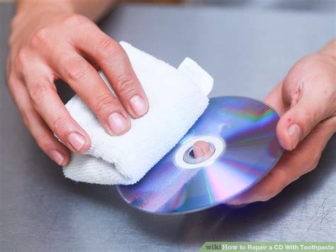Clean CD Disc with Toothpaste 的图像结果